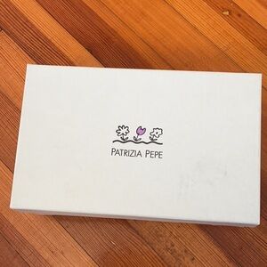 Patrizia Pepe White Box with Floral Design
